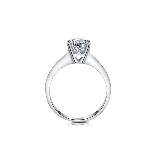 18K Plain Ring Setting R16