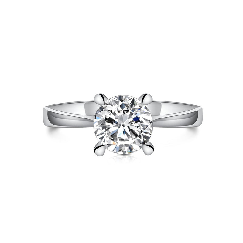 18K Plain Ring Setting R16