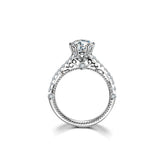 18K Diamond Ring Setting R163