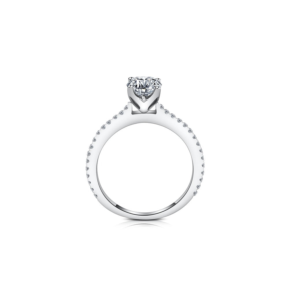 18K Diamond Ring Setting R17-2