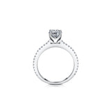 18K Diamond Ring Setting R17-2