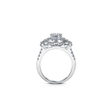 18K Diamond Ring Setting R2016