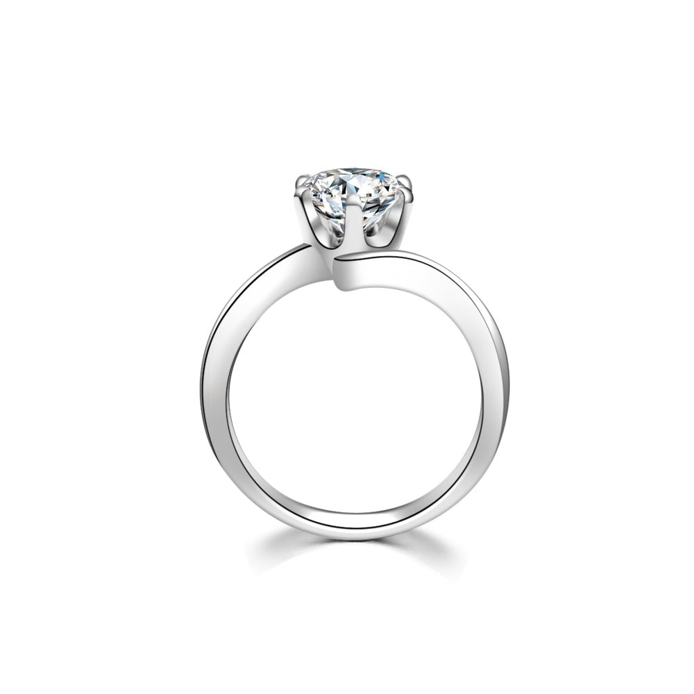 18K Plain Ring Setting R203