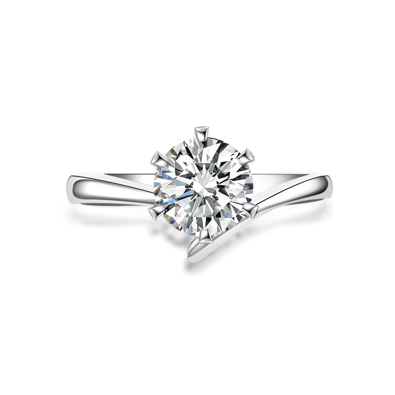 18K Plain Ring Setting R203