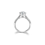 18K Diamond Ring Setting R204