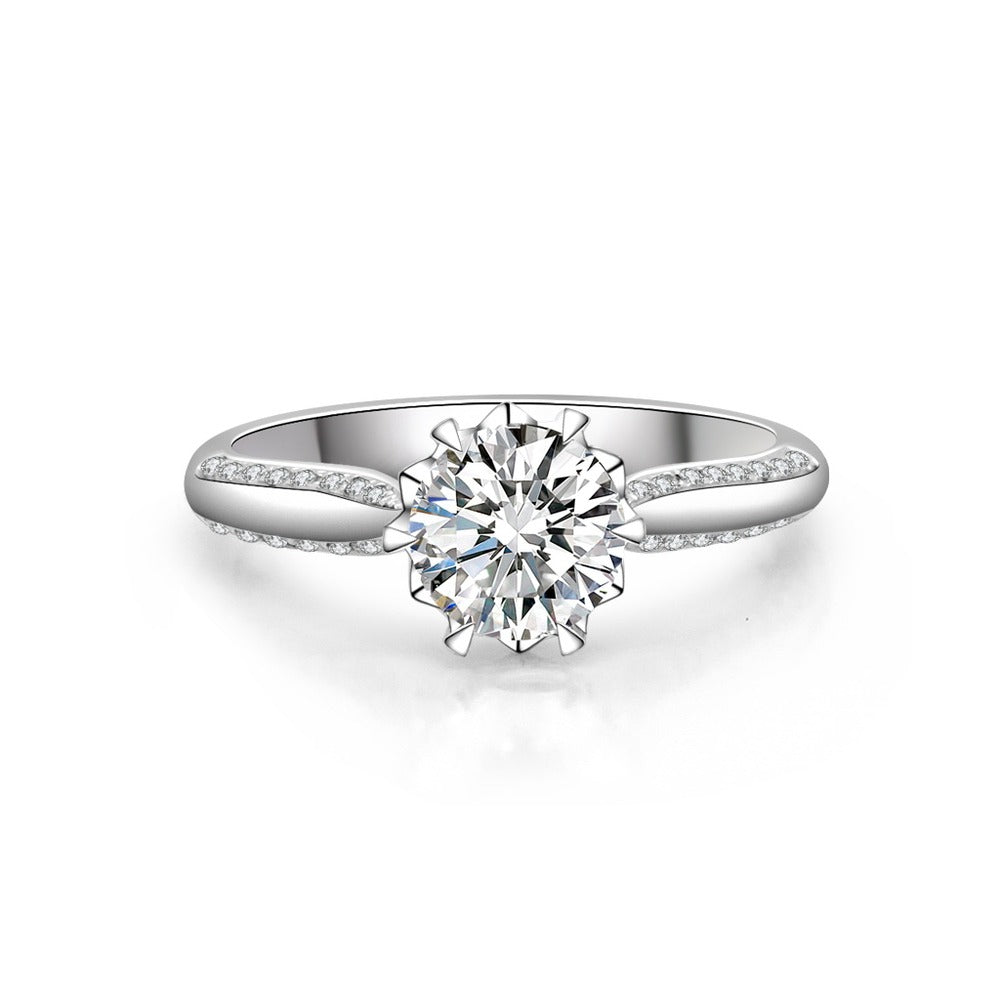 18K Diamond Ring Setting R204