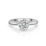 18K Diamond Ring Setting R204
