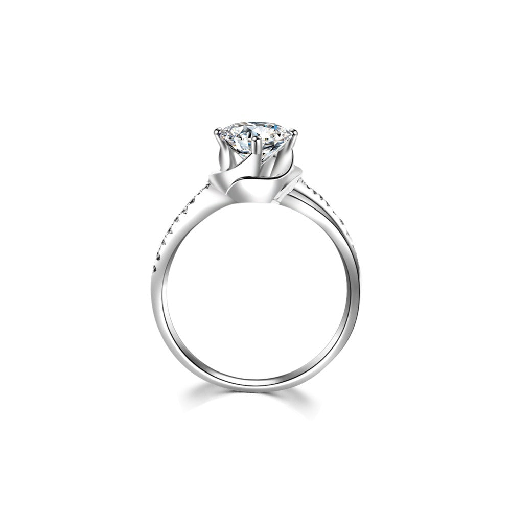 18K Diamond Ring Setting R205