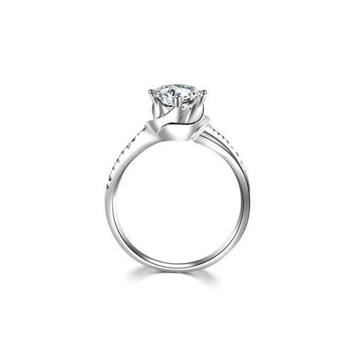18K Diamond Ring Setting R205
