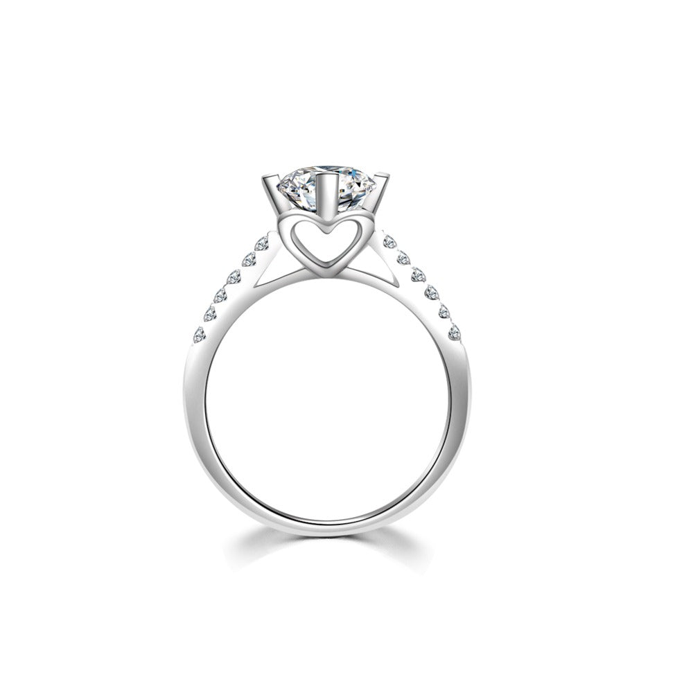 18K Diamond Ring Setting R206