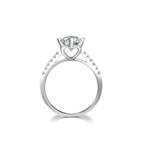 18K Diamond Ring Setting R206