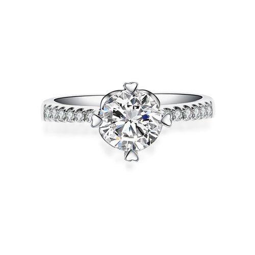 18K Diamond Ring Setting R206