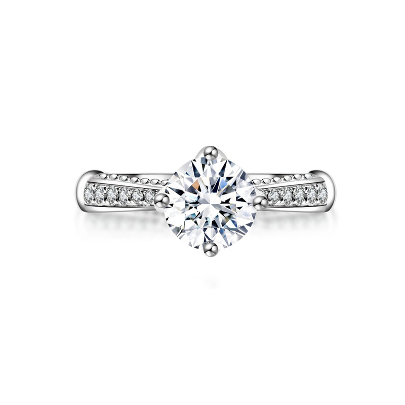 18K Diamond Ring Setting R207