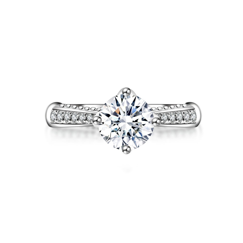18K Diamond Ring Setting R207