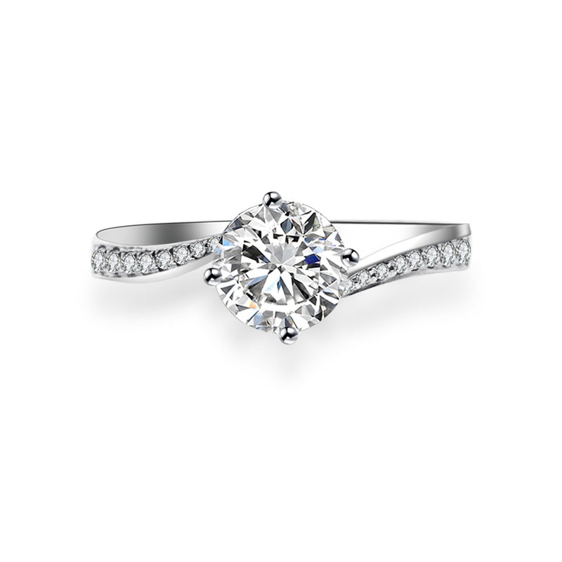 18K Diamond Ring Setting R208