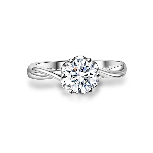18K Plain Ring Setting R209