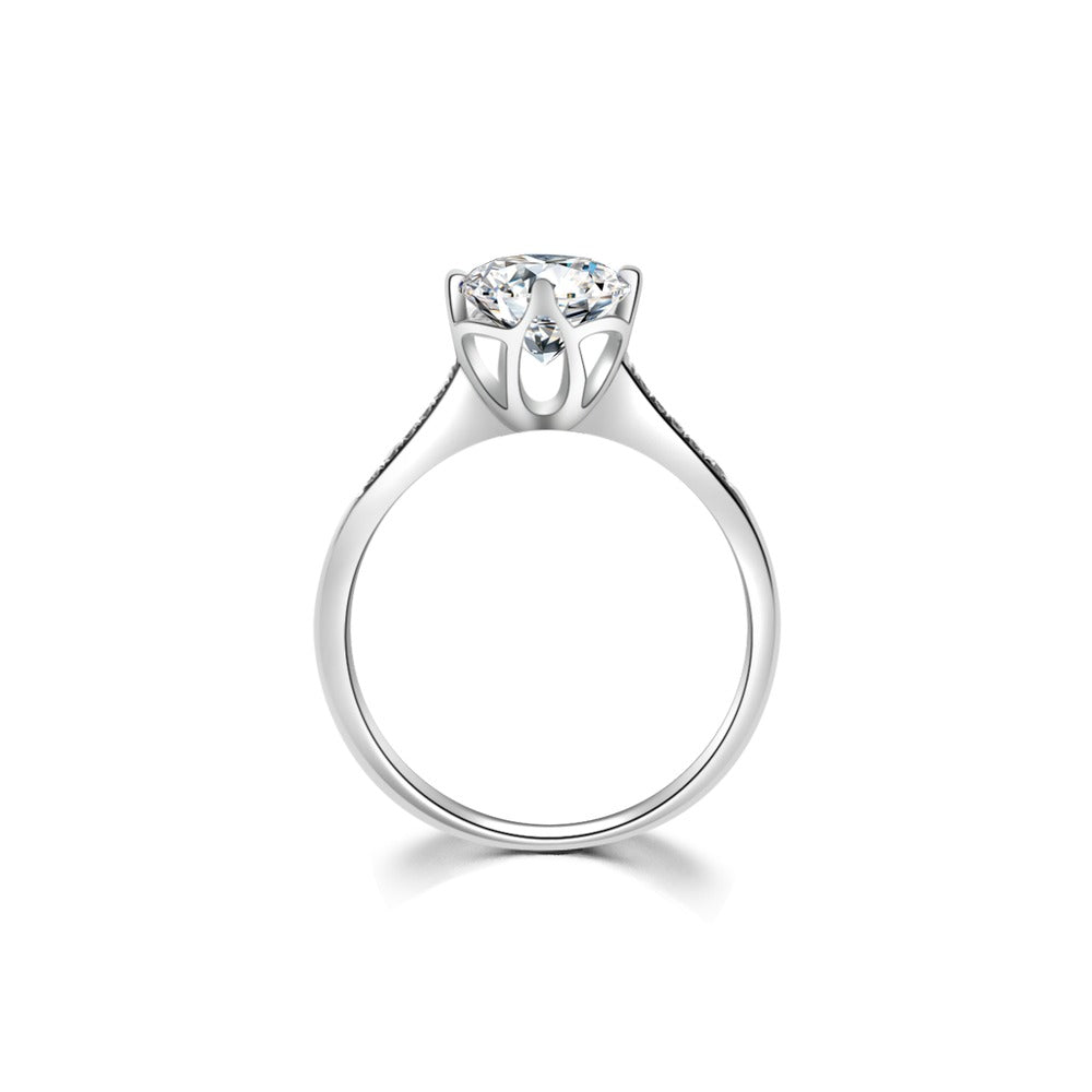 18K Diamond Ring Setting R210