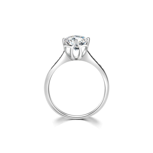 18K Diamond Ring Setting R210