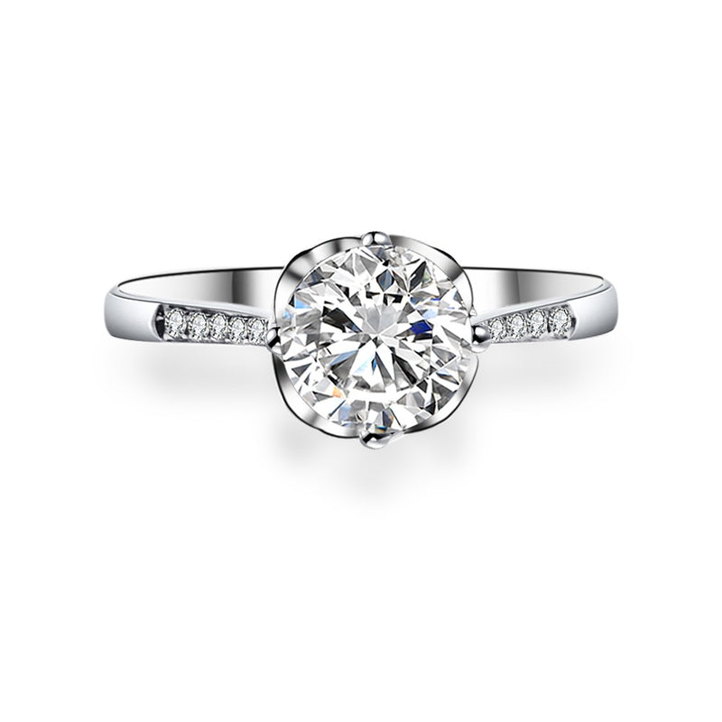 18K Diamond Ring Setting R210