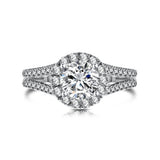 18K Diamond Ring Setting R2112