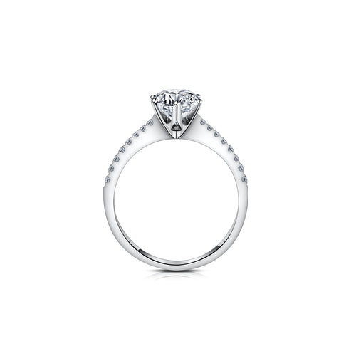 18K Diamond Ring Setting R2208