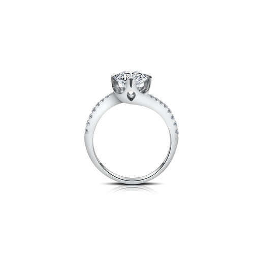 18K Diamond Ring Setting R2211
