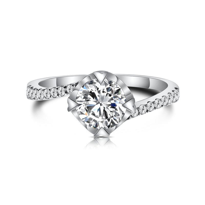 18K Diamond Ring Setting R2211