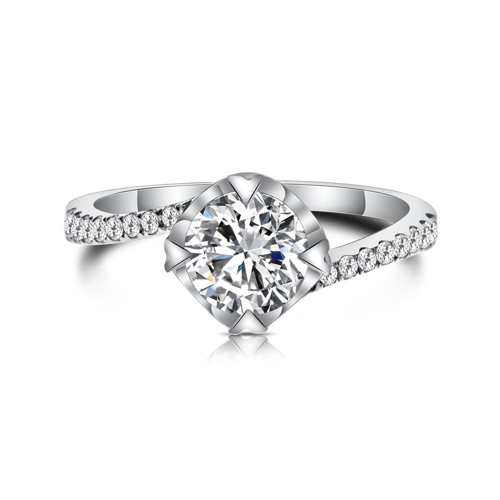 18K Diamond Ring Setting R2211