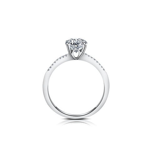 18K Diamond Ring Setting R2212