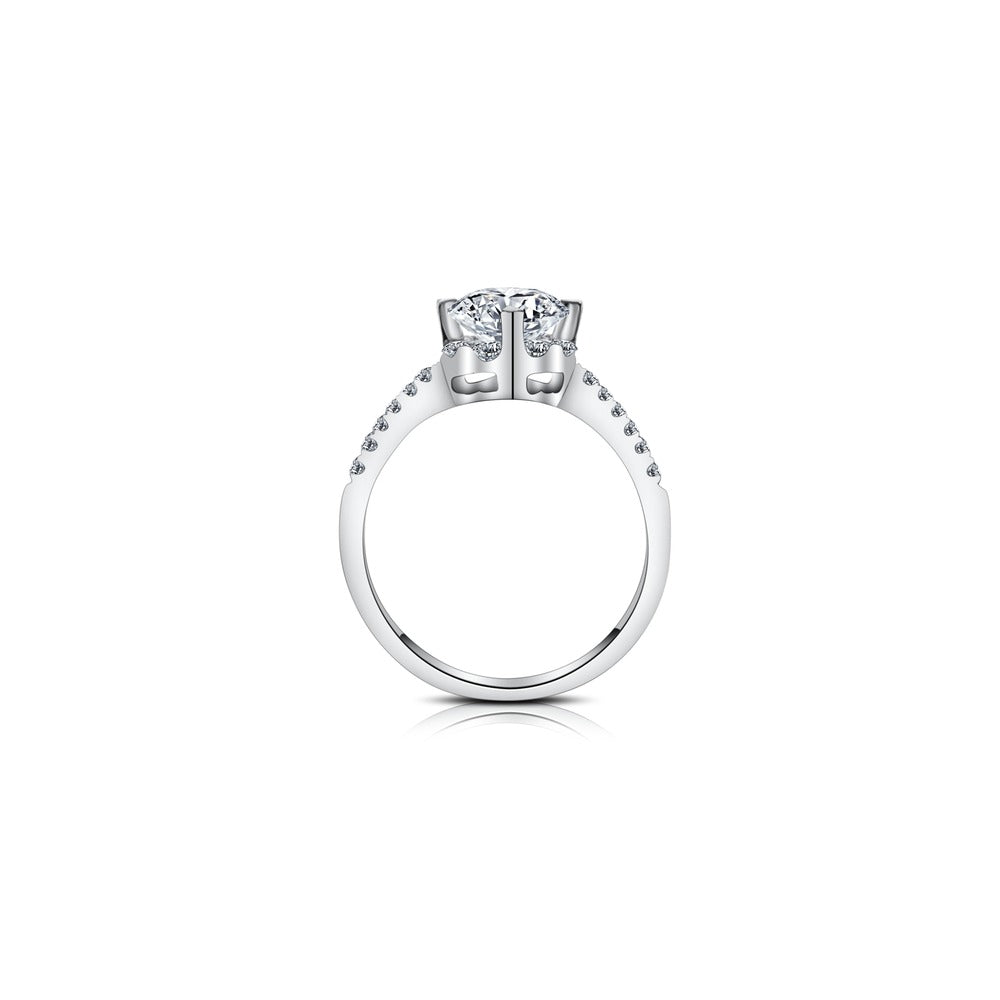 18K Diamond Ring Setting R2215