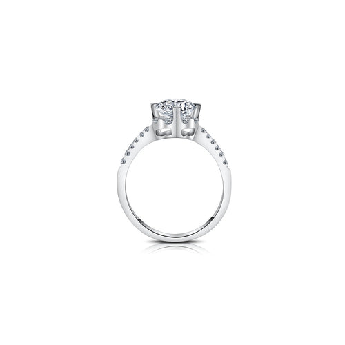 18K Diamond Ring Setting R2215