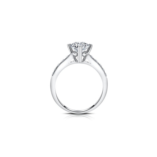 18K Diamond Ring Setting R2219