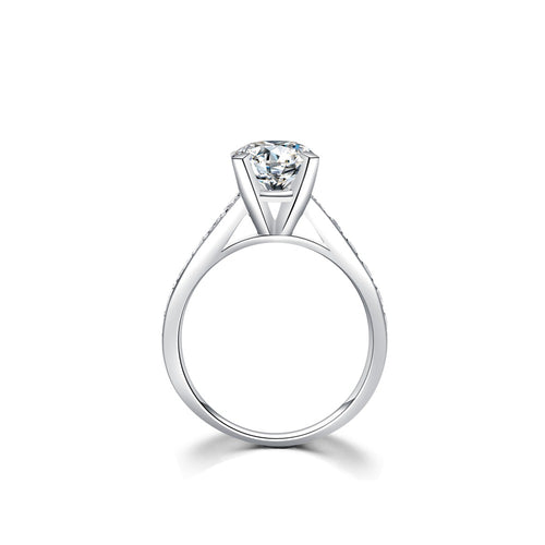 18K Diamond Ring Setting R2222 B