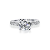 18K Diamond Ring Setting R2222 B