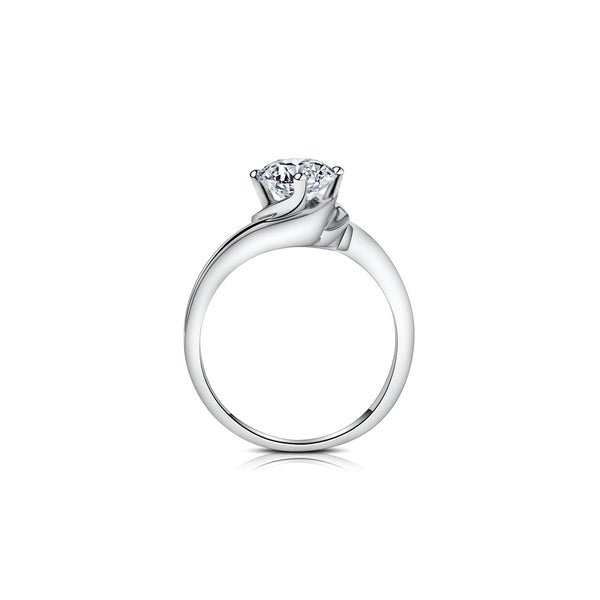 18K Plain Ring Setting R2224