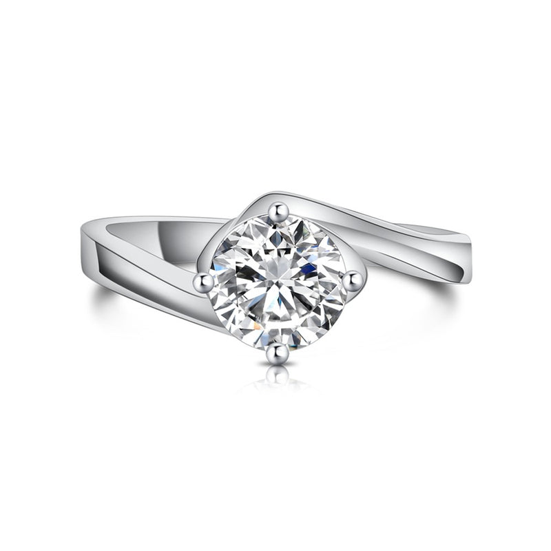 18K Plain Ring Setting R2224