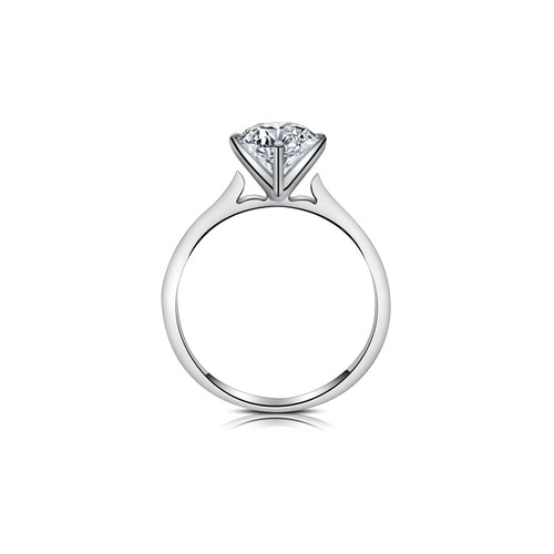 18K Plain Ring Setting R2226