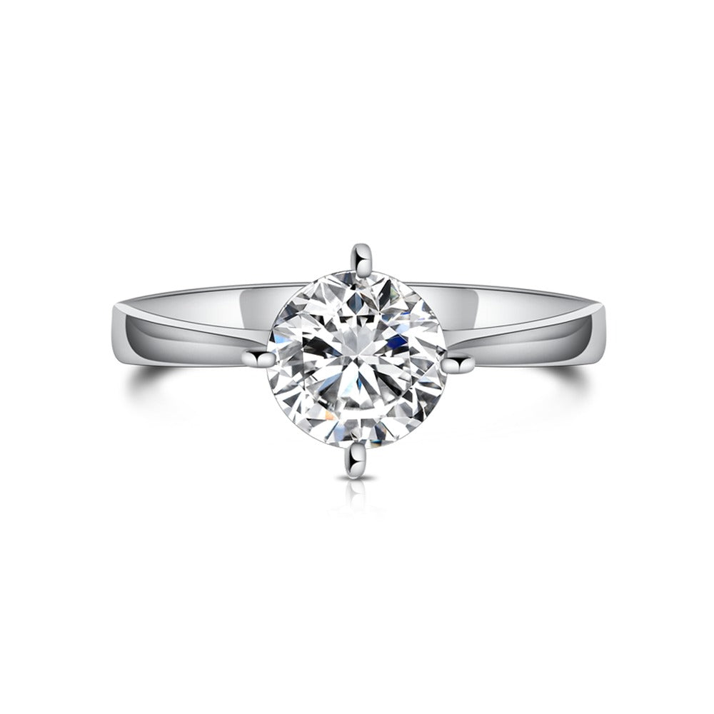 18K Plain Ring Setting R2226