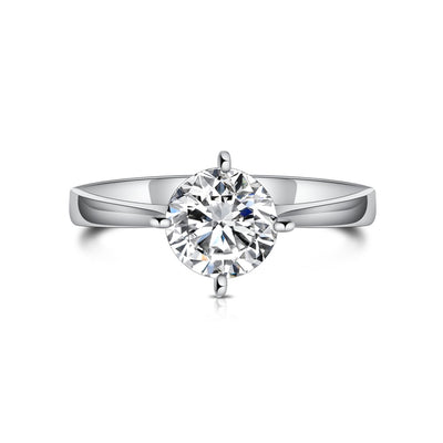 18K Plain Ring Setting R2226