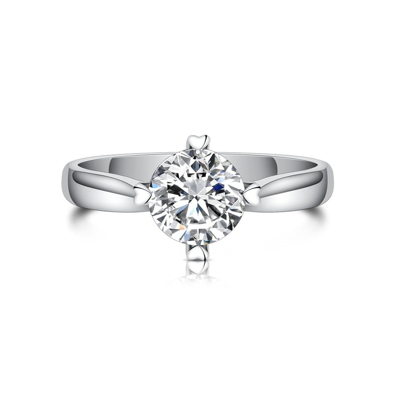 18K Plain Ring Setting R2228