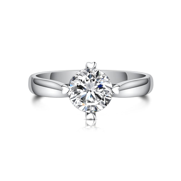 18K Plain Ring Setting R2228