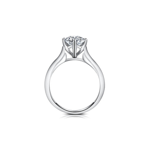 18K Plain Ring Setting R2229