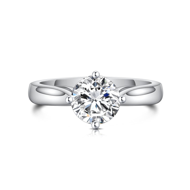 18K Plain Ring Setting R2229