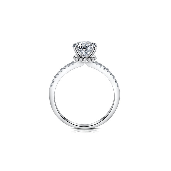 18K Diamond Ring Setting R2234
