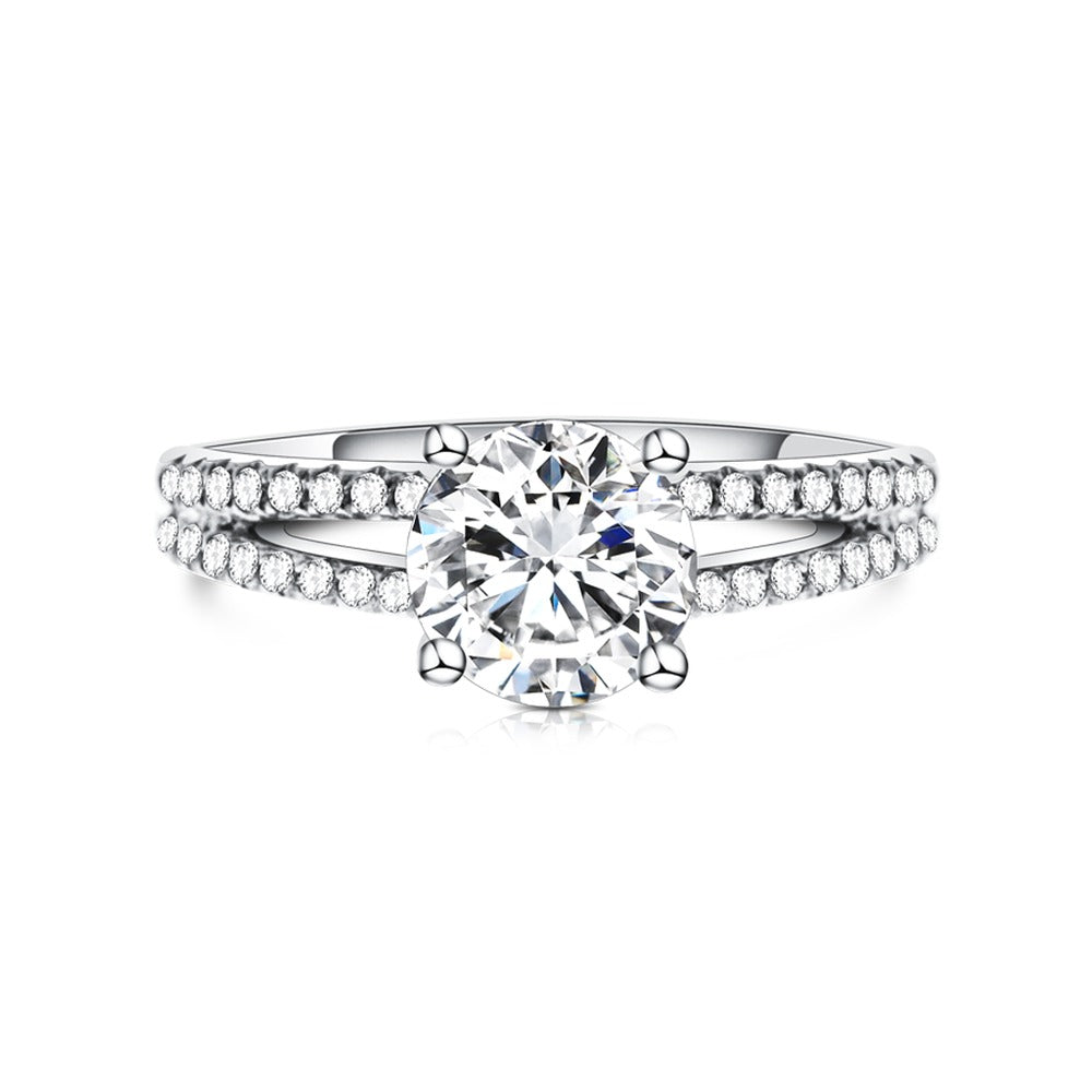18K Diamond Ring Setting R2234