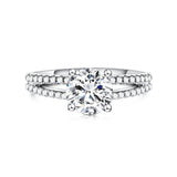 18K Diamond Ring Setting R2234