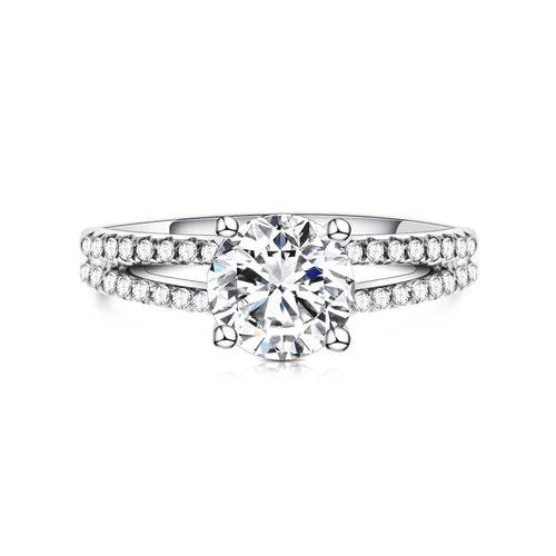 18K Diamond Ring Setting R2234