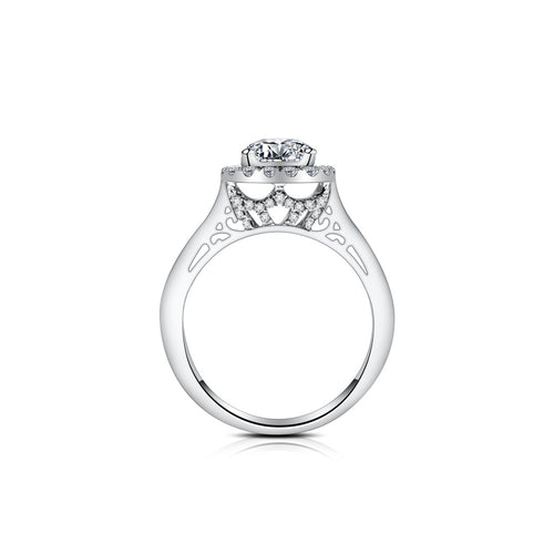 18K Diamond Ring Setting R2238