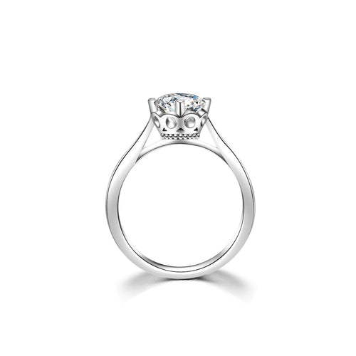 18K Plain Ring Setting R259