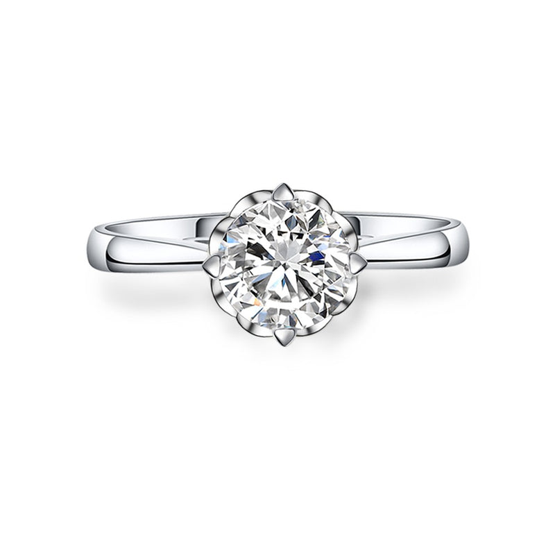 18K Plain Ring Setting R259